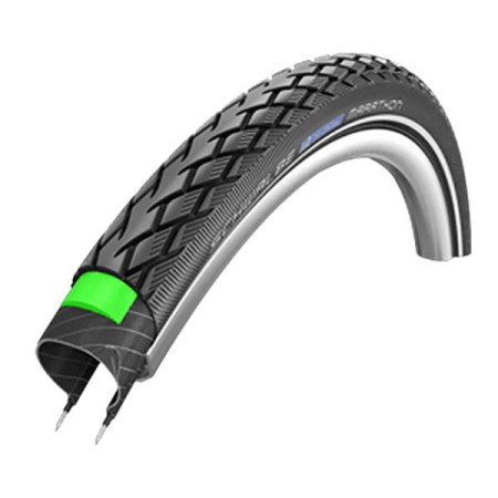 SCHWALBE PNEU ROUTE / VTC 700X23C TR MARATHON TT NOIR 23-622