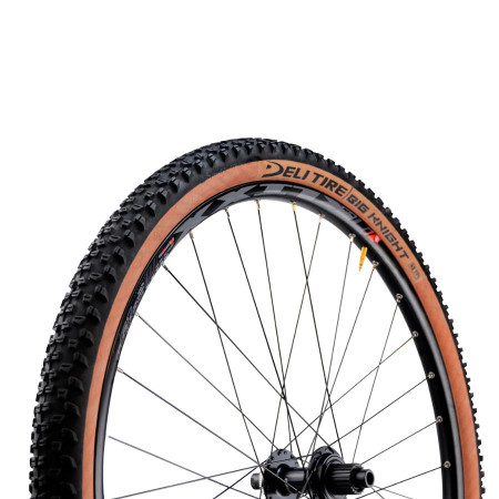 DELI TIRE PNEU VTT 27.5X2.10 TR SA-258 BIG KNIGHT TT NOIR / MARRON (54-584)