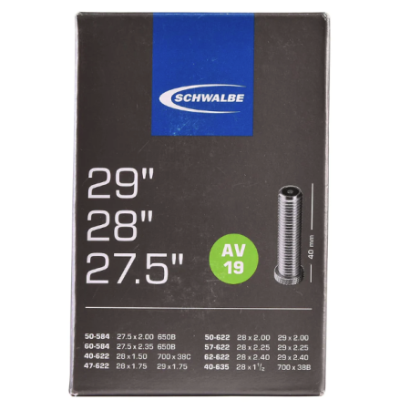 SCHWALBE CHAMBRE AIR 27,5"/28"/29''X1.75/2.40 AV19