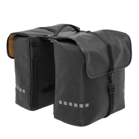 NEWLOOXS SACOCHE VELO PORTE BAGAGE A PONT NEWLOOXS ODENSE DOUBLE NOIR MIK - 39 LITRES - 340x380x160 mm