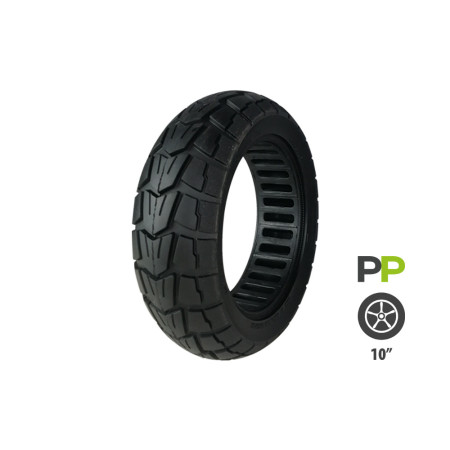 Pneu plein 10x2.75 semi offroad