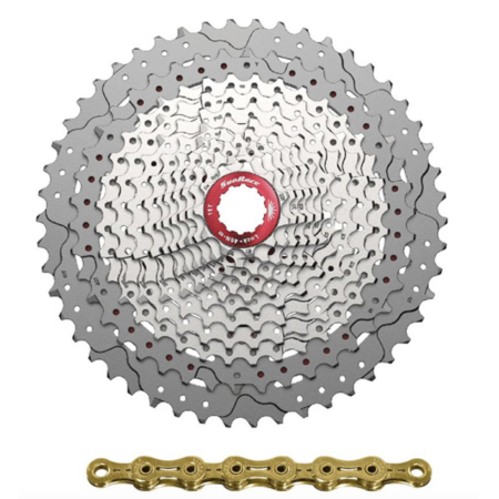 SUNRACE Cassette et chaîne 12V CSMZ800/CN12Z 11-51dts comp. Shimano