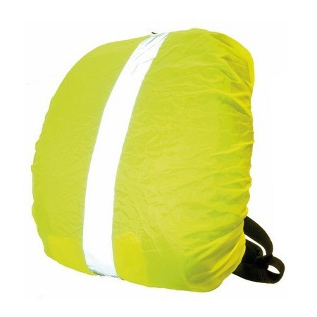 COUVRE SAC A DOS JAUNE FLUO