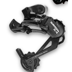 Sram Derailleur Arrière VTT 7/8 vitesses chappe longue 462363