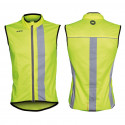 Wowow gilet de sécurité pour adultes jaune élém. réfléchis.+ferm.scratch