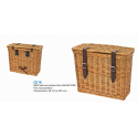 SACOCHES BRN CE16 AMARCORD WICKER REAR BOX NATURAL en OSIER