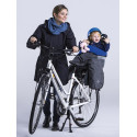 TUCANO TABLIER JUPE ENFANT THERMIQUE ADAPTABLE PORTE BEBE OPOSSUM GRIS