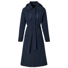 BASIL TRENCH MOSSE FEMME BLEU