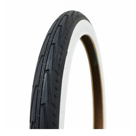 Pneu tradi 600A confort Michelin diabolo city blan/noir (37-541)