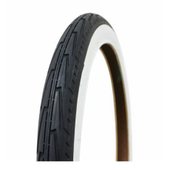 Pneu tradi 600A confort Michelin diabolo city blan/noir (37-541)