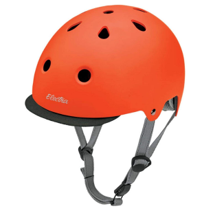 Casque Helmet Electra Tangerine