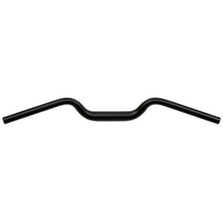 ERGOTEC CINTRE VELO CITY ALU D31.8 NOIR M BAR S L700MM HAUT.44MM 14° 357GR