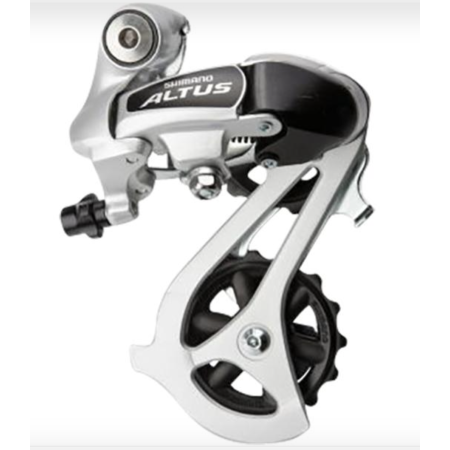 DER VTT AR SHIMANO ALTUS M310 7 / 8V. ARGENT