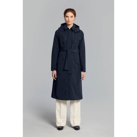 Basil Mosse veste de pluie femmes Trench-Coat