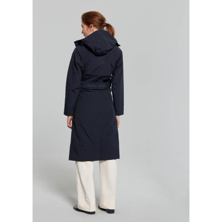 Basil Mosse veste de pluie femmes Trench-Coat