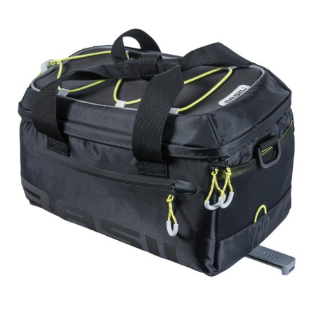 Basil Sacoche arrière MILES, 7L, noir jaune