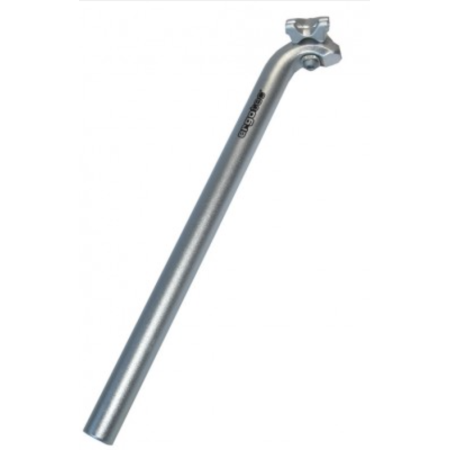 Tige de selle Ergotec Hook Ø 29,8mm, 400mm, argent, alu