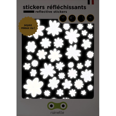 RAINETTE Stickers Réfléchissants - FLEURS