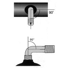 Schwalbe/Impac Chambre à air pour charrette/rééducation avec valve auto