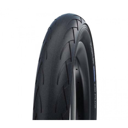 SCHWALBE PNEU KID PLUS 12x1.75 HS413 ACT TWINSKIN RIGIDE NOIR 47-203