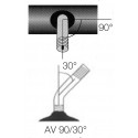 Impac chambre à air 200x50/7 x 1.3/4" 7x1.3/4"/200x50 Schrader