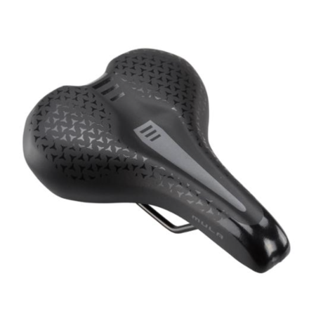 SELLE LOISIR MONTE GRAPPA 6300 MULA MIXTE NOIR ELASTOMERE