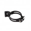 COLLIER DERAILLEUR 31.8 MM ALU NOIR