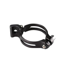 COLLIER DERAILLEUR 31.8 MM ALU NOIR