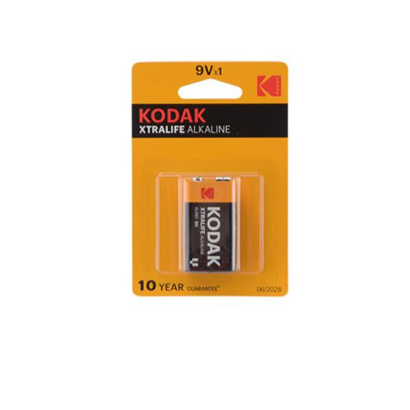 KODAK PILE ALCALINE 9V LR61 XTRALIFE ALKALINE (X1)