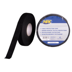 HPX RUBAN ADHESIF TEXTILE PROTECTEUR 19MM X 25M (ROULEAU) - NOIR X1