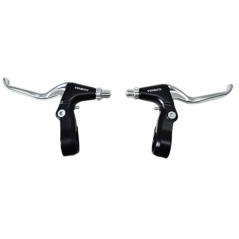 LEVIER FREIN VELO VTT V-BRAKE 3 DOIGTS OPTIMIZ ALU NOIR (PR)