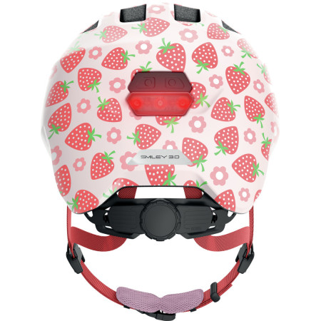 Abus casque Smiley 3.0 LED rose strawberry shiny