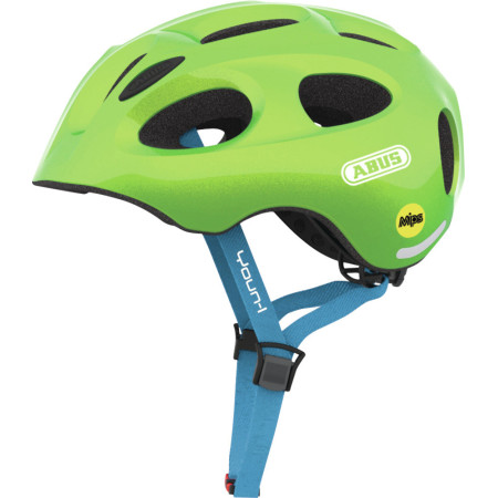 Abus Casque Youn-I MIPS velvet polar ou sparkling-green