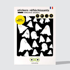 RAINETTE AUTOCOLLANT  STICKER REFLECHISSANT SUPER HEROS