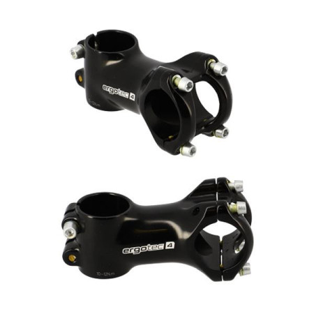 ERGOTEC POTENCE VTT AHEAD SET 1''1 / 8 L70  CRAB 2 ALU NOIR + 7° ( 31.8)